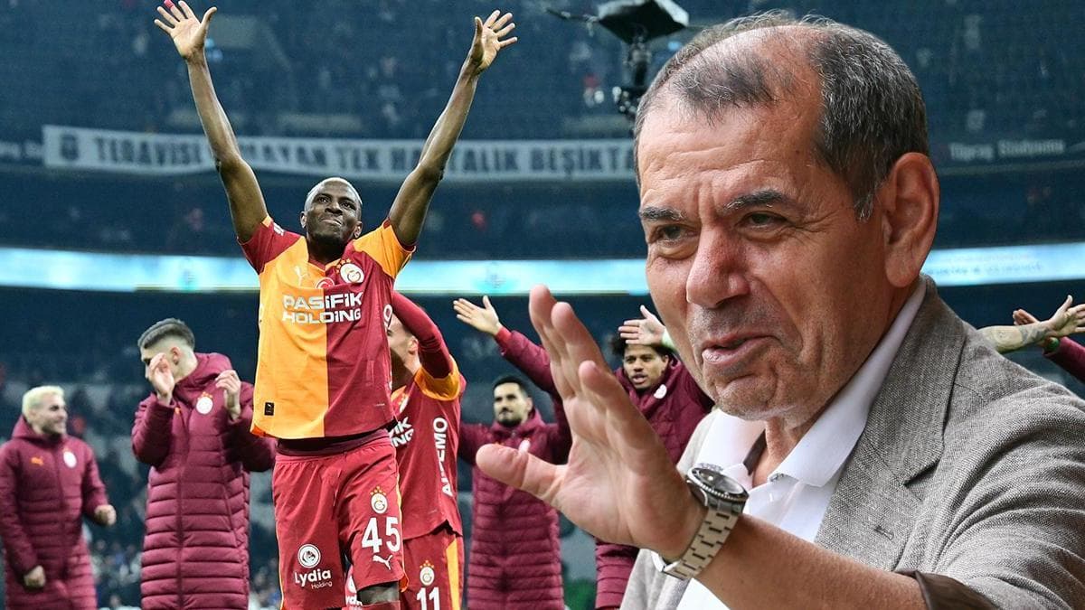 Dursun Özbek'ten, Galatasaraylı futbolculara derbi primi müjdesi