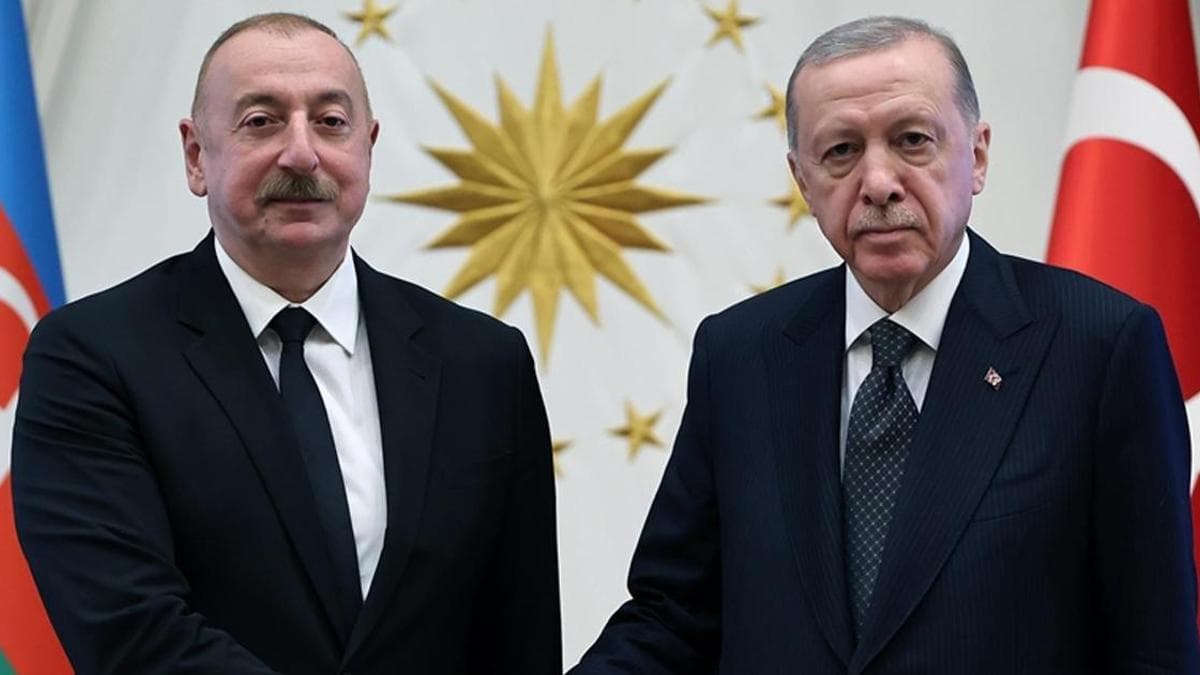 Cumhurbaşkanı Erdoğan, Azerbaycan Cumhurbaşkanı İlham Aliyev ile görüştü