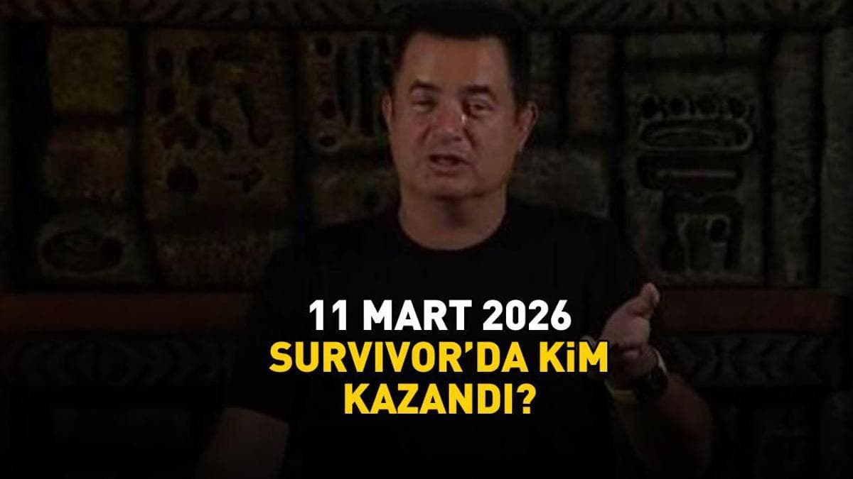 SURVIVOR'DA ÖDÜL OYUNUNUN KAZANANI BELLİ OLUYOR! 11 Mart 2026 Survivor'da ödül oyununu kim kazandı?