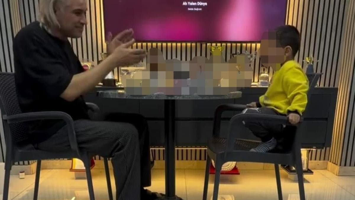 İzmir’de 3 yaşındaki çocuğunu alkol masasına oturtan baba gözaltına alındı