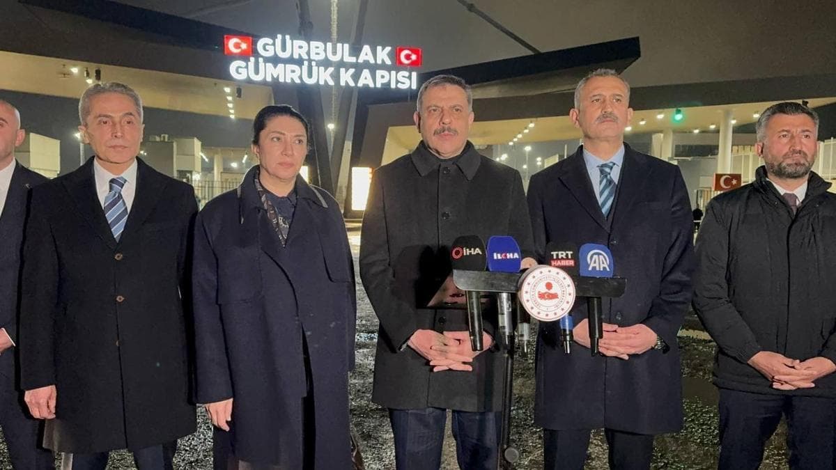 Bakan Çiftçi Gürbulak'ta: Sınır Hattında Tüm Tedbirler Alındı