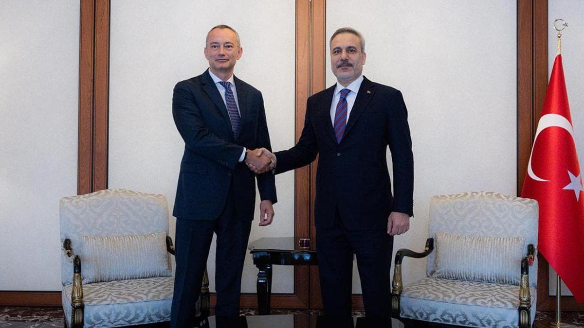 Bakan Fidan, Gazze Barış Kurulu Yüksek Temsilcisi Mladenov'u Kabul Etti