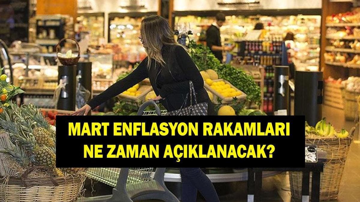 TÜİK Mart Ayı Enflasyon Verilerini Açıklayacak