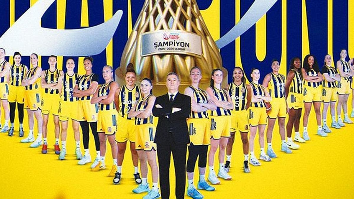Fenerbahçe Opet, Kadınlar Basketbol Süper Ligi'nde Üst Üste 8. Kez Şampiyon