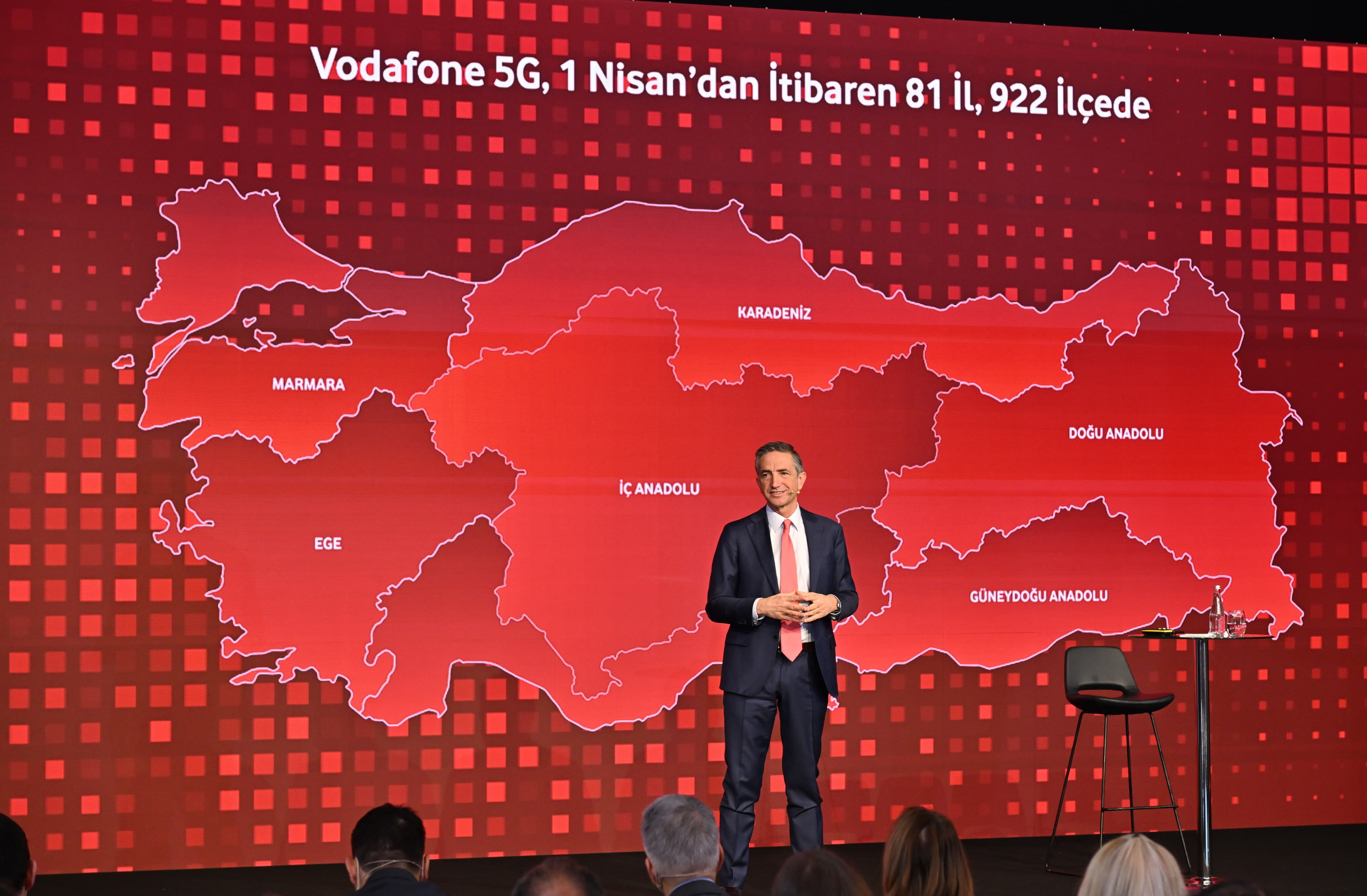Vodafone 1 Nisan'da 81 İlde 5G Hizmetini Başlatıyor