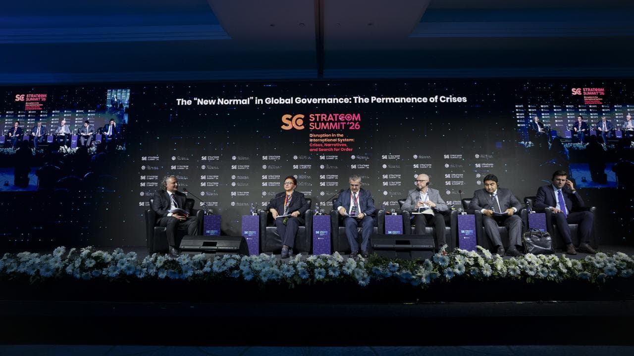 STRATCOM Zirvesi'nde Küresel Düzen Paneli: Ertuğruloğlu BMGK'yı Eleştirdi